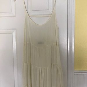 Cream flowy dress